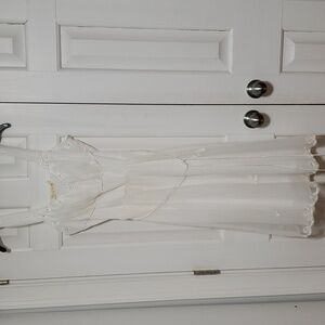 Elegant White Wedding Slip Dress